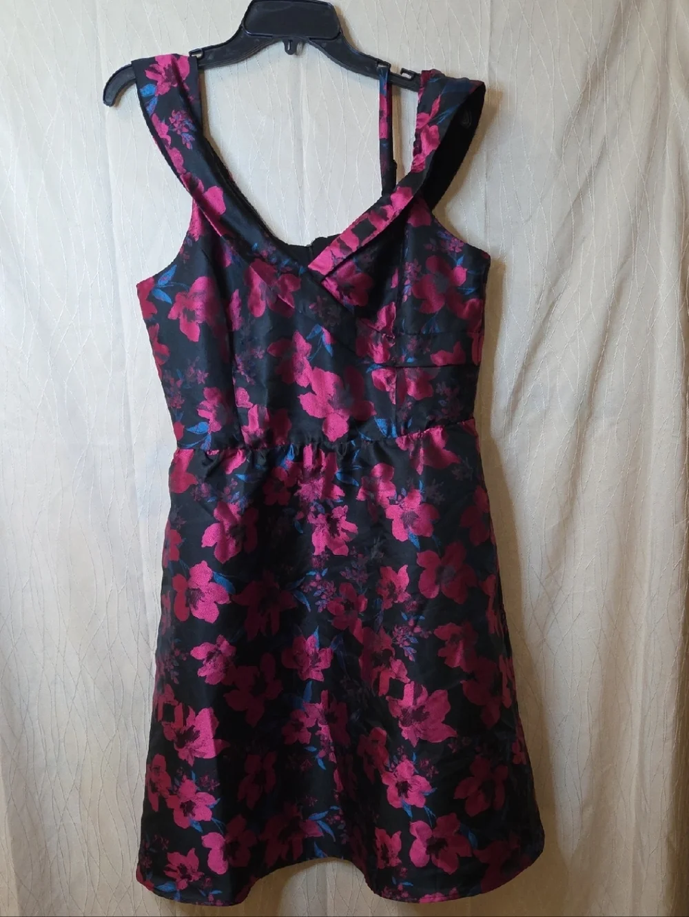 kensieWomen's Floral Jacquard‎ A-Line Dress Size 10